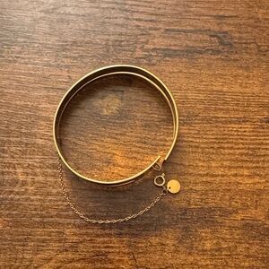 Elegant Gold Bangle Bracelet